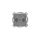 ICON Mechanizm gniazda abonenckiego RTV przelotowego 9dB szary mat 27IG9P