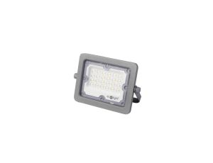 Naświetlacz LED PREMIUM 30W 3000LM AC220-240V IP65 kąt świecenia 90 stopni neutralna biała 4000K szary
