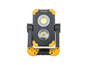 Projektor LED przenośny akumulatorowy ANTLIA 10W 1000lm 6000K szary IP44 GW-0022