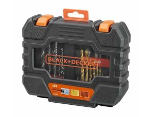 BLACK+DECKER ZESTAW AKCESORIÓW  31szt.
