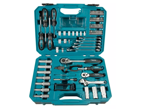 MAKITA ZESTAW AKCESORIÓW I NARZĘDZI RĘCZNYCH 87szt.