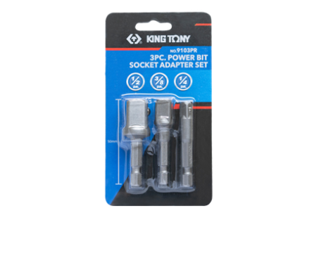 KT KOŃCÓWKA ŚRUB.UCH.NASADEK KPL. 3szt.