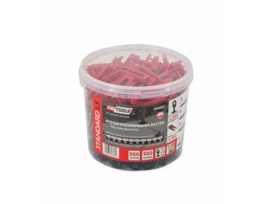 AWTOOLS SYSTEM POZIOMOWANIA PŁYTEK STANDARD 1,0mm - 7-15mm - KLIPS 300szt. + KLIN 100szt.