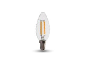 Żarówka Led Filament 4W E14 C35 2700K 400lm 300st. Ściemniana 214367