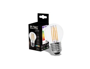 Żarówka LED Filament 4W E27 G45 6500K 400lm 300st. 214428