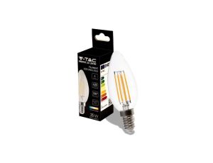 Żarówka LED Filament 4W E14 C35 6500K 400lm 300st. 214414