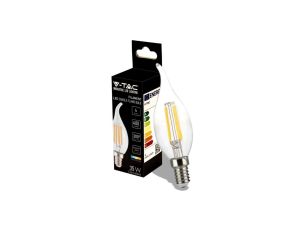 Żarówka LED Filament 4W E14 CF37 4000K 400lm 300st. 214429