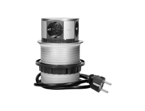 ORNO GNIAZDO MEBLOWE 4x2P+Z WYSU Z BLATU 1,5M, SCHUKO