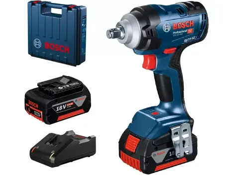 BOSCH KLUCZ UDAROWY 1/2" GDS 18V-400 2x5,0Ah 400Nm WALIZKA 06019K0020