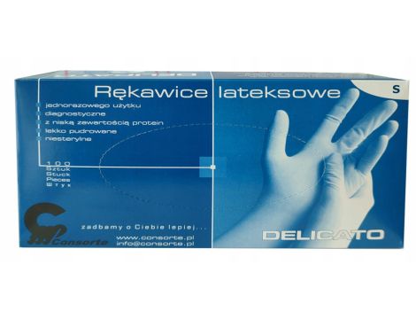 RĘKAWICE LATEKSOWE/100szt.  M