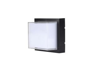 Lampa Elewacyjna LED 12W 1280lm 4000K IP65 Okrągły Czarny 218544