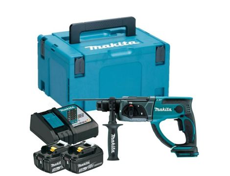 MAKITA MŁOTOWIERTARKA Z OPCJĄ KUCIA 18V 1,9J 2x3,0Ah DHR202RFJ