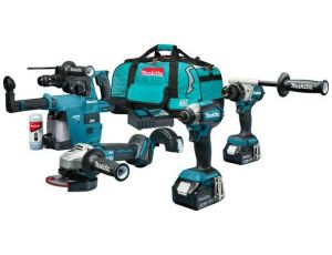 MAKITA ZESTAW COMBO 18V (DGA504+DDF486+DTD153) DLX4155TX1