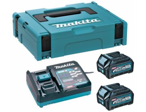 MAKITA ZESTAW ZASILAJĄCY 40V XGT (BL4025x2+DC40RA) MAKPAC