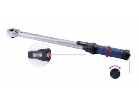 KING TONY KLUCZ DYNAMOMETRYCZNY Z PRZYCISKIEM 3/8" 10 - 50 Nm