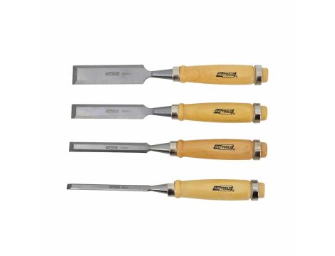 AWTOOLS ZESTAW DŁUT Z DREWNIANYMI UCHWYTAMI 4 SZTUKI 6/12/18/24 MM - 3