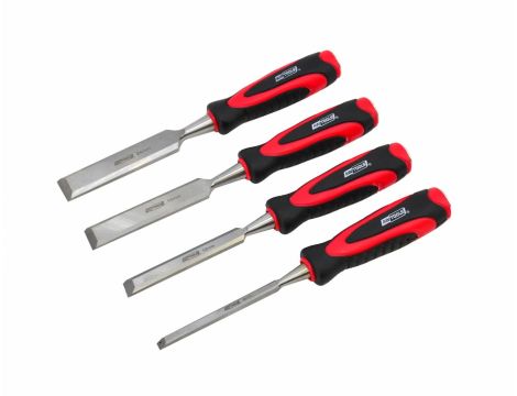 AWTOOLS ZESTAW DŁUT Z PLASTIKOWYMI UCHWYTAMI 4 SZTUKI 6/12/18/24 MM