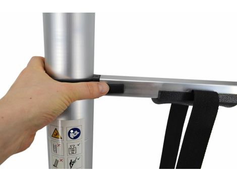 AWTOOLS DRABINA ALUMINIOWA TELESKOPOWA 3,8m 13 STOPNI - 5