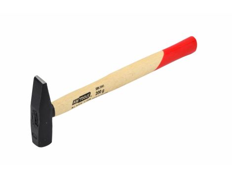 AWTOOLS MŁOTEK ŚLUSARSKI 0,2 kg TRZONEK DREWNIANY BLACK LINE