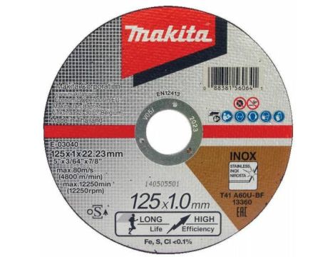 MAKITA TARCZA MET.EXTRA  125*1,0mm