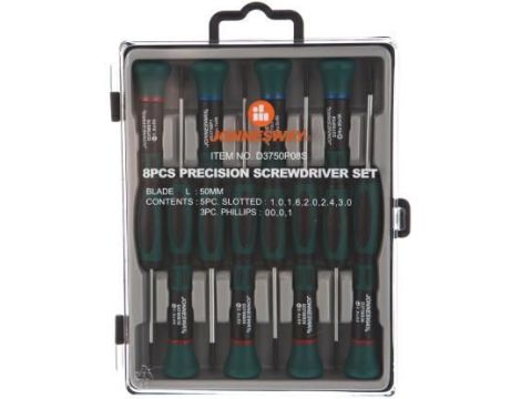 JONNESWAY WKRĘTAKI PRECYZYJNE PŁ.-KRZYŻ.  8cz.