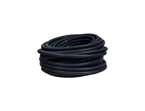 Rura karbowana 320N czarna 12,4/8mm 17008C /30m/