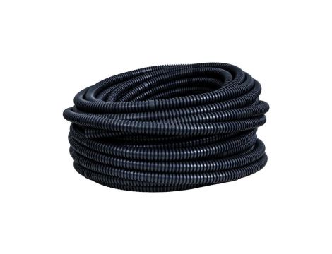 Rura karbowana 320N czarna 16,2/12mm 17012C /30m/