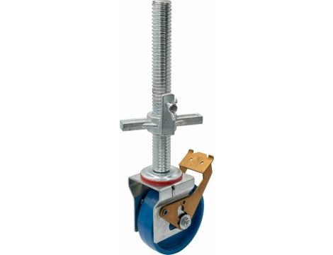 KRAUSE KÓŁKA DO RUSZTOWAŃ fi 150mm 4szt. Z REG. WYSOKOŚCI