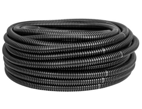 Rura karbowana 320N czarna 45,3/40mm 17040C /30m/