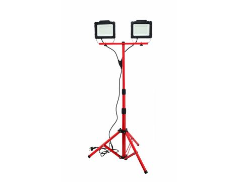 AWTOOLS REFLEKTOR SMD LED ZE STATYWEM 2x50W