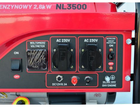 AWTOOLS GENERATOR BENZYNOWY 2,8kW 230V BLACK LINE - 3