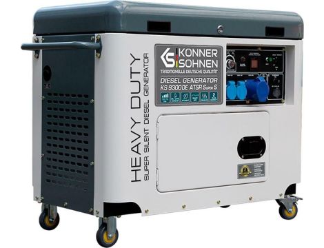 KÖNNER & SÖHNEN GENERATOR PRĄDOTWÓRCZY DIESEL 7,0kW 230/400V KS 9300DE-1/3 ATSR SUPER S (EURO V)