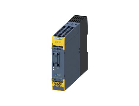 Przekaźnik bezpieczeństwa programowalny 10F-DI 2F-DQ 1DQ 24V DC szerokość 22,5mm przyłącza śrubowe 3SK2112-1AA10