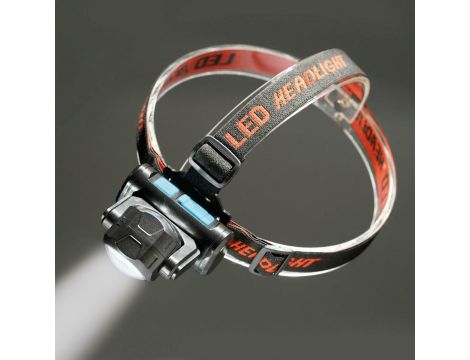 TIROSS LATARKA CZOŁOWA LED 2W+COB3W USB TS-1960 - 2