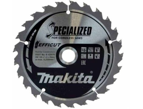 MAKITA PIŁA TARCZOWA  165x20x24z /5szt.