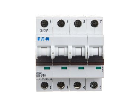 Wyłącznik nadprądowy 4P D 4A 6kA AC CLS6-D4/4-DP 270530