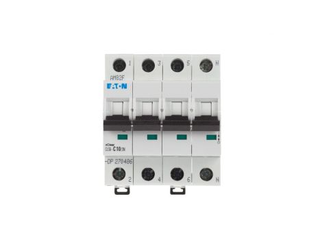 Wyłącznik nadprądowy 3P+N C 10A 6kA AC CLS6-C10/3N-DP 270486