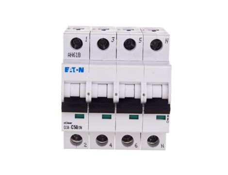 Wyłącznik nadprądowy 3P+N C 50A 6kA AC CLS6-C50/3N-DP 270493