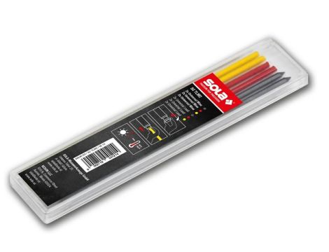 SOLA WKŁADY DO OŁÓWKA AUTO. SC TLM2  MIX 6szt.