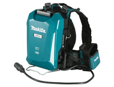 MAKITA PLECAK ZASILAJĄCY 36V 33,5Ah 1200Wh 2x18V LXT XGT 40V Max + ADAPTER PDC CONNECT