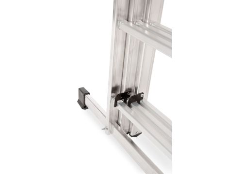 AWTOOLS DRABINA ALUMINIOWA BASIC 3x8 STOPNI 150KG - 11