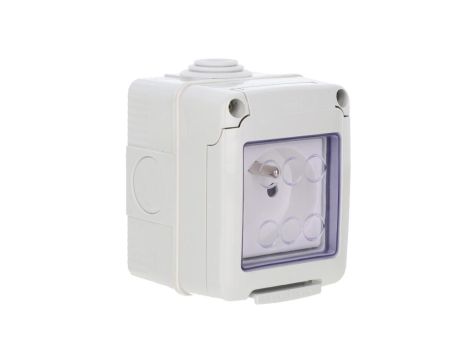 Gniazdo 2P+E 16A standard francuski IP55 GW27845