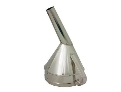 LEJEK  METALOWY SKOŚNY  fi 17,5cm OCYNK