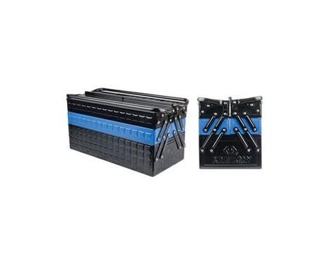 KING TONY SKRZYNKA NARZĘDZIOWA METALOWA 5-SEG. - 3