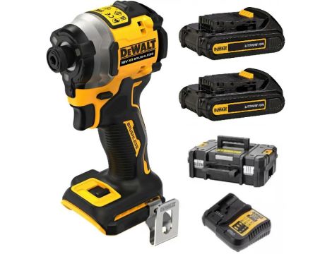 DEWALT.ZAKRĘTARKA UDAR.18V 208Nm 2x2,0Ah TSTAK DCF850D2T