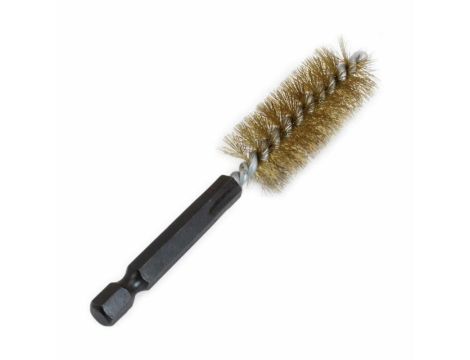 SATRA SZCZOTKA Z DRUTU POWLEKANA MOSIĄDZEM 18 mm