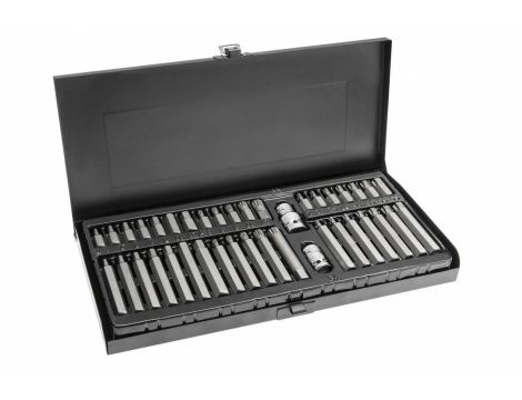 HOGERT KOŃCÓWKI HEX/ TORX/ SPLINE 40cz.