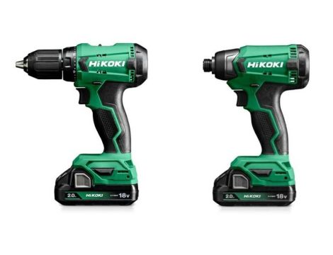 HIKOKI ZESTAW 18V KC18DA WAZ (DS18DA + WH18DA) 2x2,0Ah