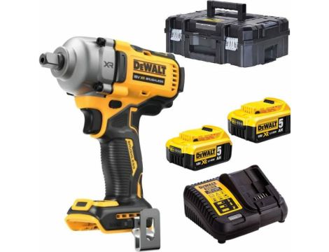 DEWALT KLUCZ UDAROWY 1/2" 18V 812Nm 2x5,0Ah 4-BIEGI TSTAK ZAPADKA DCF892P2T