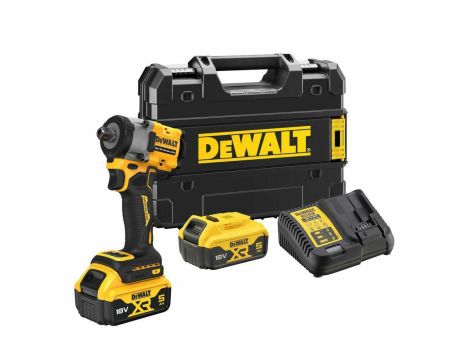 DEWALT.KLUCZ UDAROWY 1/2" 18V 406Nm 2x5,0Ah TSTAK ZAPADKA DCF922P2T